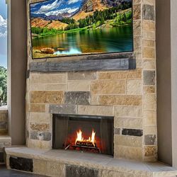 Lexington Hearth Hayloft Beam Mantel Shelf