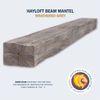 Lexington Hearth Hayloft Beam Mantel Shelf