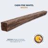 Lexington Hearth Cabin Pine Mantel Shelf