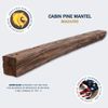 Lexington Hearth Cabin Pine Mantel Shelf