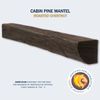 Lexington Hearth Cabin Pine Mantel Shelf