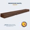 Lexington Hearth Smokehouse Mantel Shelf - 80"