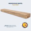 Lexington Hearth Smokehouse Mantel Shelf - 80"