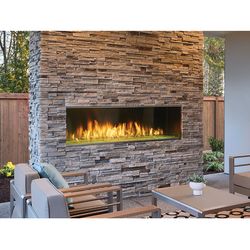 Outdoor Lifestyles Lanai Outdoor Linear Gas Fireplace - 60"