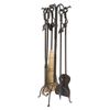 Leaf Fire Tool Set with Black Broom