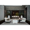 HPC Fire Dekko Alea Match Lit Gas Fire Pit - 40"