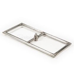Linear Stainless Steel Gas Fire Pit Burner - 18"