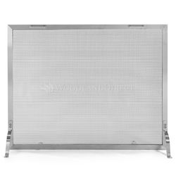 Lumino Stainless Steel Fireplace Screen