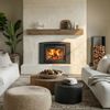 Supreme Lumis Linear Wood Burning Fireplace Insert - 22"