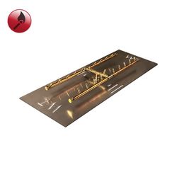 160,000 BTU Match Lit Crossfire H-Burner System - 34"