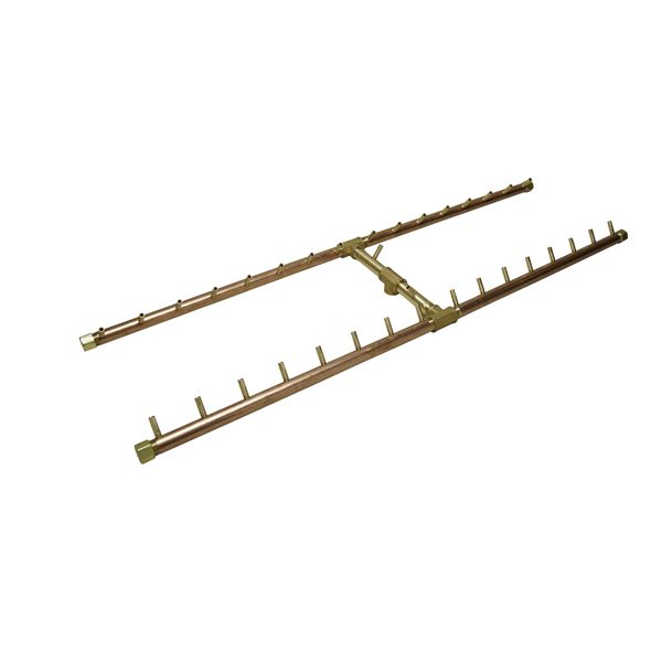 340,000 BTU Match Lit Crossfire H-Burner - 50"