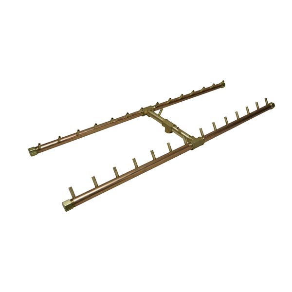 300,000 BTU Match Lit Crossfire H-Burner - 44"