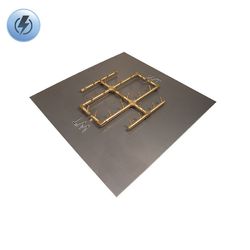 240K BTU Square Electronic Crossfire Burner System - 30"