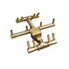 120K BTU Circular Tree Match Lit Crossfire Burner System - 18"