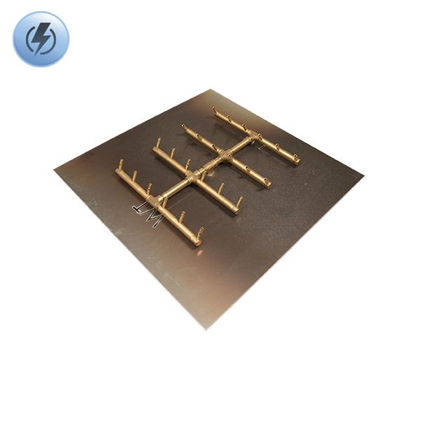 240K BTU Square Tree Electronic Crossfire Burner System - 30"