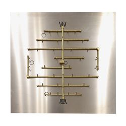 360K BTU CROSSFIRE 2.0 Brass Burner System - 42"
