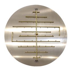 560K BTU CROSSFIRE 2.0 Brass Burner System - 60"