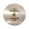 60K BTU CROSSFIRE 2.0 Brass Burner System - 18"