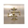 140K BTU CROSSFIRE 2.0 Brass Burner System - 24"