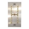 160K BTU CROSSFIRE 2.0 H-Style Brass Burner System - 34"