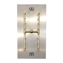 160K BTU CROSSFIRE 2.0 H-Style Brass Burner System - 34"