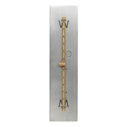 130K BTU CROSSFIRE 2.0 Linear Brass Burner System - 32"