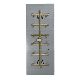 170K BTU CROSSFIRE 2.0 Tree-Style Brass Burner System - 28"