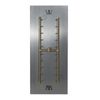 200K BTU CROSSFIRE 2.0 H-Style Brass Burner System - 40"
