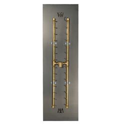 300K BTU CROSSFIRE 2.0 H-Style Brass Burner System - 56"