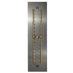 340K BTU CROSSFIRE 2.0 H-Style Brass Burner System - 62"