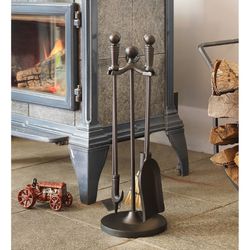 Minuteman 4 Piece Paxton Mini Fireplace Tool Set