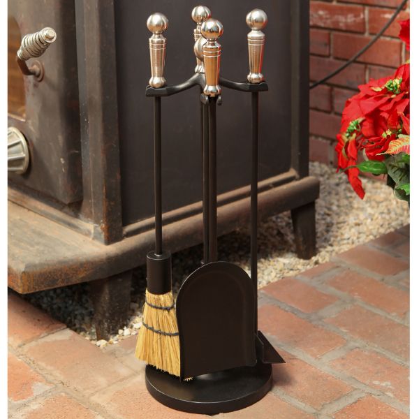 Minuteman 4 Piece Paxton Mini Fireplace Tool Set