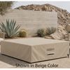 M&ouml;bius Encinitas Square Concrete Gas Fire Pit - 46"