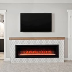 Montigo eDelRay Linear Electric Fireplace &ndash; 48&rdquo;