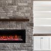 Montigo eDelRay Linear Electric Fireplace &ndash; 48&rdquo;