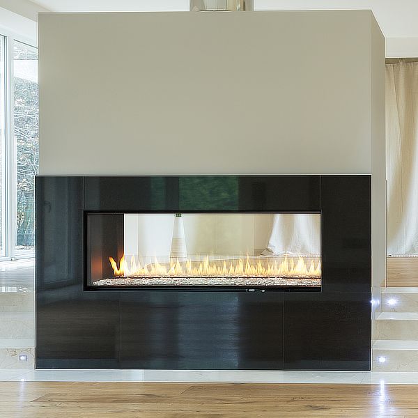Montigo Exemplar R420 See-Through DV Linear Gas Fireplace