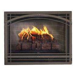 Madrid Steel Direct Vent Fireplace Front