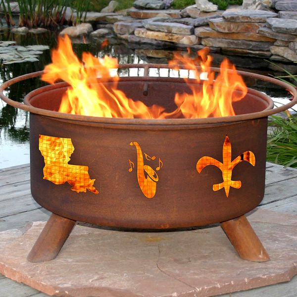Mardi Gras Fire Pit