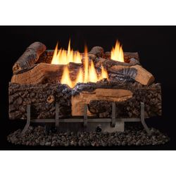 Outdoor Lifestyles Mezmer Outdoor Ventless Gas Log Set