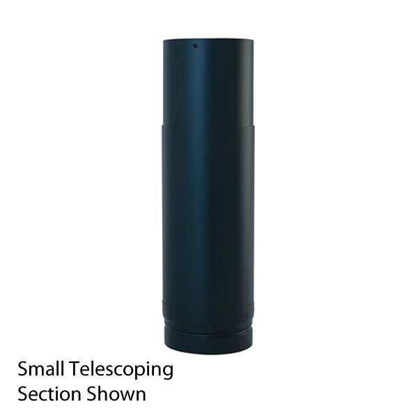 Medium Painted DV Pipe Telescoping Section - 4" Dia