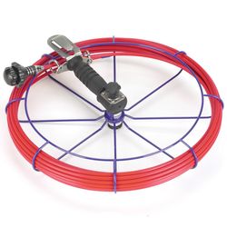 HandyViper Chimney Cleaning System - 50' Coiled Rod