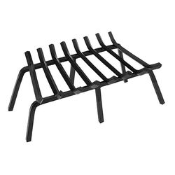 28"  Masonry Fireplace Grate - 5/8" Steel
