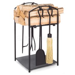 Mission I Indoor Firewood Rack with Tools