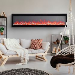 Napoleon Entice 72 Linear Electric Fireplace