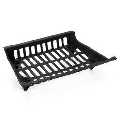 24" Cast Iron Fireplace Grate