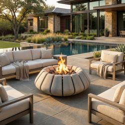 Prism Hardscapes Sunflower Gas Fire Bowl