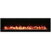 Amantii Symmetry Lumina Electric Fireplace - 100"