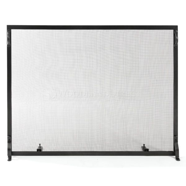 Colonial Flat Fireplace Screen 38" x 30"