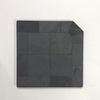 Heritage Corner Hearth Pad - Smokey Grey Slate