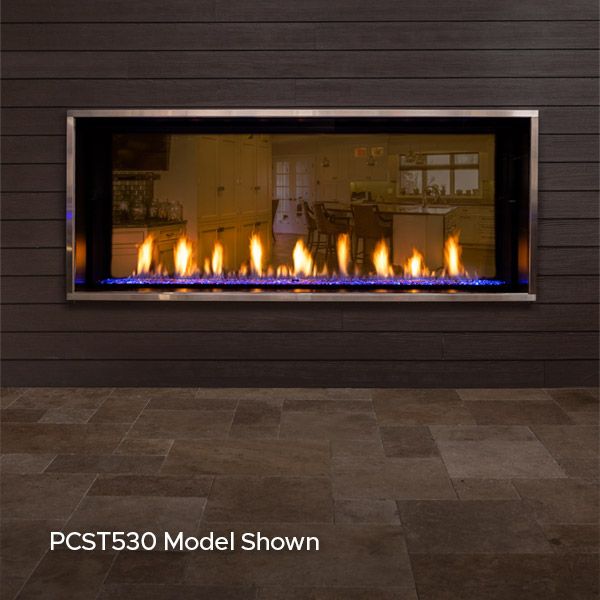 Montigo Prodigy See-Through Direct Vent Gas Fireplace